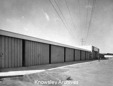Garages at Kirkby UDC's Central Depot
