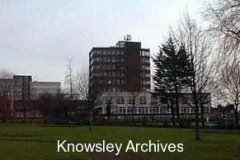 Council Offices from St Chad's Park, Kirkby