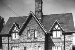The Lodge, junction of the Coach Drive and Ribblers Lane, Kirkby