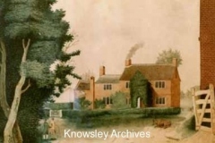 Watercolour of the Old Parsonage at Kirkby