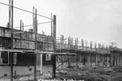 Maisonettes under construction in Kirkby