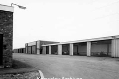 Garages at Kirkby UDC's central depot, Kirkby
