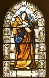 Stained-glass window, St Chad's Church, Kirkby