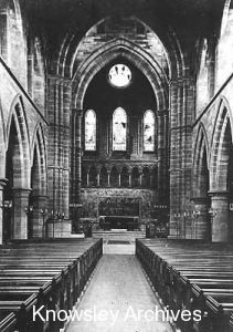 Interior, St Chad's Church, Kirkby