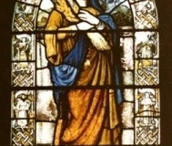 Stained-glass window, St Chad's Church, Kirkby