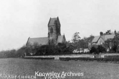 St Chad's Church and Vicarage, Kirkby