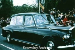 Queen Elizabeth II's visit to Kirkby
