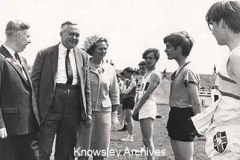 Harold Wilson opens Kirkby Sports Stadium