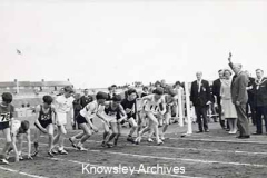 Track event at Kirkby Sports Stadium