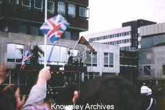 Queen Elizabeth II's visit to Kirkby