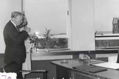 Official opening of Kirkby's Civic Building by Harold Wilson