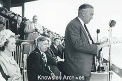 Harold Wilson opens Kirkby Sports Stadium