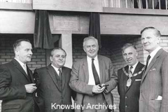 Harold Wilson opens Kirkby Sports Stadium
