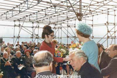 Harold Wilson opens Kirkby's Civic Buildings