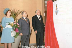 Harold Wilson opens Kirkby's Civic Buildings