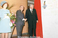 Harold Wilson opens Kirkby's Civic Buildings