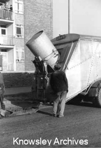 Refuse collection, Kirkby