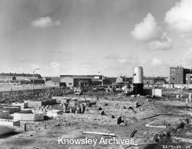 Cherryfield Heights under construction, Kirkby