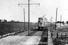 Tram on Kirkby Trading Estate extension