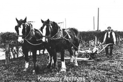 Ploughing on Radshaw Nook Farm, Kirkby