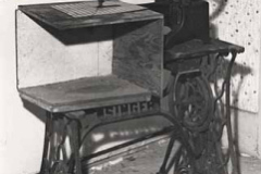 Sewing machine at Kirkby smithy