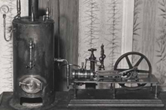 Model of donkey-engine, Kirkby Smithy