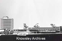 Model of Kirkby's Civic Buildings