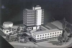 Model of the Municipal Offices, Kirkby