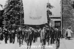Oddfellows parade at Kirkby