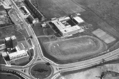 Aerial view, Cherryfield Drive, Kirkby