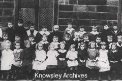 Infant pupils at Kirkby School