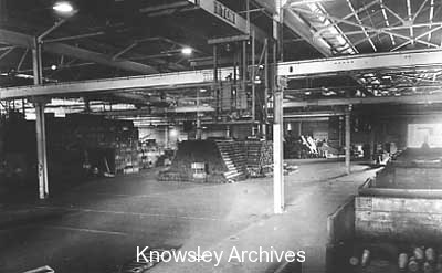 Loading bay, Royal Ordnance Factory, Kirkby