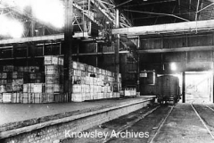 Loading bay, Royal Ordnance Factory, Kirkby