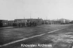 Bus stop, Royal Ordnance Factory, Kirkby