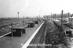 Railway line, Royal Ordnance Factory, Kirkby