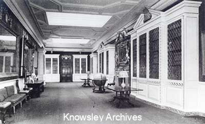 Library, Knowsley Hall