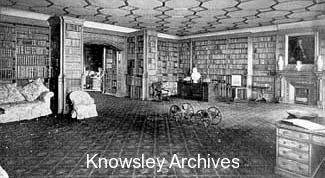 The Mahogany Library, Knowsley Hall