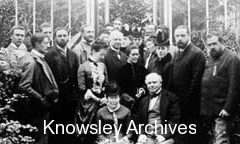 15th Earl of Derby at Knowsley Hall