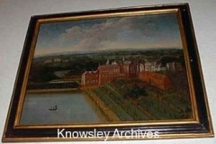 Oil painting of Knowsley Hall, Knowsley