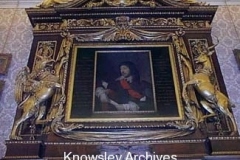 Mantelpiece at Knowsley Hall