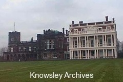 Colonnade at Knowsley Hall