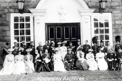 King Edward VII and Queen Alexandra at Knowsley Hall