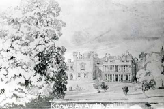 South front garden, Knowsley Hall