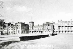 South front and garden, Knowsley Hall