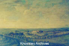 Knowsley Hall viewed from Riding Hill