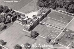 Knowsley Hall from the air