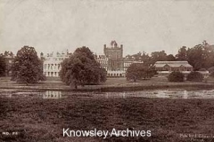 Knowsley Hall and conservatory