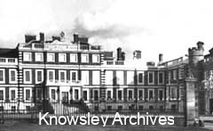West front, Knowsley Hall, Knowsley Park Estate