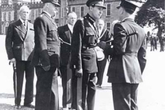 Presentation of medals at Knowsley Hall