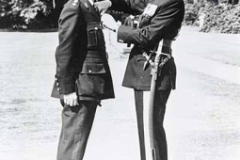 Presentation of medals at Knowsley Hall